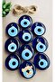Evil Eye Beads 10 Pieces 4cm Glass Evil Eye Beads Wall Ornament Garden Tree Ornament Evil Eye Evil Eye - 4