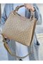 Women's Sand 5-Compartment Shoulder Bag - 4