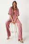 Powder Color Women's Shirt and Trousers Set - FN03218
