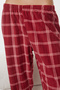 Somon Ekoseli Yılbaşı Temalı Polar Kışlık Örme Pijama Takımı THMAW25PT00137 - 4