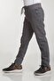 Unisex Primary and Secondary School 6-16 Years Old School Pants Ribbed Waist Canvas Student School Gray Pants - 2