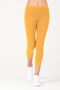 Girl's Cotton Capri Colored Lycra Colored Leggings - 8003