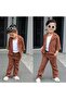 Old Money 2024 Boy's Y Sleeve Set Brown - 6