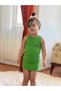 Summer Girl's Dress New Season 1-10 Years Green - 8