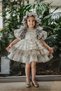Special Design Girl's Dress with Hat, Short Girl's Dress, Children's Evening Dress with Accessories - 2