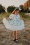 Girl's Dress, Crown Accessory Dress, Birthday Dress - 6