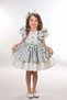 Polka Dot Girls' Dress, Crown-Accessory Girls' Dress, Birthday Dress - 6