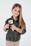 Kids Girls Teddy Bear Cotton Jean Jacket Casual Fashionable 22176023 - 2