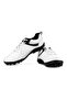 Blast Cricker Shoes | White/Black | For Boys and Men | Polyvinyl Chloride | 41 EU