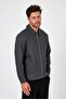 Shirt Collar Zippered Coat (E24-00201) - 4