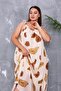 Wooden Bead Detailed Lined Dress - 2