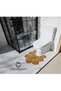 Wicker Jute Modern Toilet Mat - 4