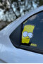 Simpsons Set Sticker Sticker for Car Window (for Right Side) Set of 2 30Cmx20Cm - 5
