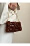 Honeycomb Model Bead Bag - Evening Dress Bag - Invitation Bag - Shoulder Bag - Evening Bag 20x13cm - 4