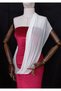 Amy adolesc four-use lycra tulle shawl white - 3