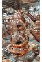 Copper Teapot & Copper Teapot Hand Forged Forged Patterned Copper Teapot with Ottoman Stove Large Size - 3