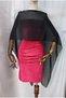 Leyla Multifunctional Chiffon Shawl Black - 5