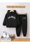 Los Angeles Premium Compact Sweatshirt & Sweatpants Set for Girls and Boys - 2 Piece Sport Set