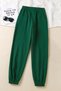 Unisex Women's Men's Bling Girl Printed Elastic Waist and Leg Thermal Lined 3 Thread Jogger Sweatpants - 3