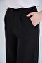 Buttoned, Wide Leg Casual Woven Trousers - 4