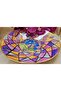 Dama Porcelain Hand Painted Central Coffee Table Presentation Plate - 3
