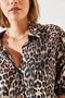 Women's Leopard Single Pocket Leopard Shirt 4729 60251793 - 6
