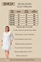 Plus Size V-Neck Fringe Sequin Embroidered Evening Dress-White - 3