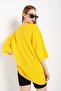 Women's Yellow Oversize T-shirt - 4