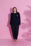 Seasonal Large Size Long Sleeve Polyviscose Pajamas Set