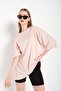 Women's Pink Oversize T-shirt - 2