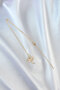 316L Ballerina Necklace with Zircon Stone - Chain Detail - 2