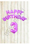 Best Pink Dotted Happy Birthday and Number Foil Balloon Set Age 3