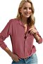 Women's Dusty Rose Classic Regular Fit Viscose Shirt