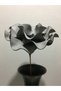 Decorative Handmade Luxury Latex Eva Artificial Flower (Excluding Vase) – Gray - Black Gilt-foam Flower - 2