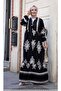 PREMIUM VISKOSE ETHNIC PATTERNED TESETURAL DRESS - 3