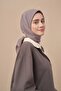 وشاح قطن جاز - فرو منك داكن - 2