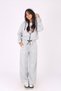 3-Piece Hooded Crop Jacket\Crop T-Shirt\Wide-Leg Bottoms-Girls' Tracksuit Set - 5