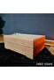 صندوق إكسسوارات ساعة خشبي MDF مكون من 9 أقسام بتصميم سلكي هام هوبي - حجم كبير - 4