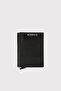 Black Automatic Card Holder Wallet with Maltese Mechanism Coin Compartment - 5
