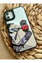 iPhone 11 (6.1 Inch) Compatible Casefity Mirrored Case Istanbul Taksim Istiklal Patterned Premium - 3