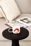 Ceramic Mug with House Interior Figure / Handmade Ceramic Double Mug - 2