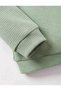 Waffle Seersucker Fabric Long Sleeve Kids Bottom Top Set - 5