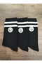 Unisex Bamboo Tennis Sports Socks Quality Soft Textured 3 Pairs Premium Series
