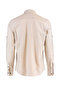Stone Buttoned Collar Epauletted Slim Fit Long Sleeve 100% Cotton Shirt TMNSS20GO0189 - 8