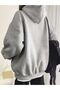 Women's Arlington American City State Printed Cotton Hooded Sweatshirt - 4
