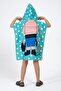 Pirate Kids Poncho Beach Towel - 4