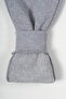 Gray thick cotton elastic waist and leg pocketed 5-6-7-8-9-10-11-12 year old boy's sweatpants - 4