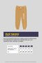 Gray thick cotton elastic waist and leg pocketed 5-6-7-8-9-10-11-12 year old boy's sweatpants - 6