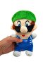 Imported Fabric Super Mario Brothers Mario Luigi Set of 2 Figure Plush Toy Sleeping Playmate 20 cm - 5