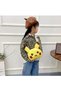 Imported Fabric Anime Figure Pokemon Pikachu Plush Toy Bag Phone Cosmetic Tablet Accessory Bag - 3